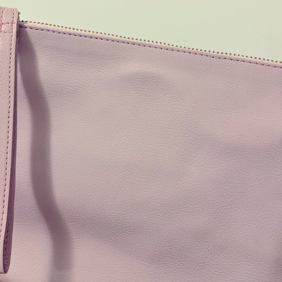 Apple Leather Clutch Mini Bag - Blush - Picture 4 of 6